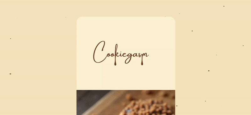 Cookiegasm Website Gif of cookiegasm website